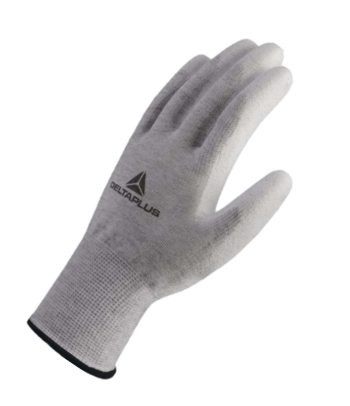 Перчатки антистатические трикотажные с полиуретановым покрытием VE702PESD Калуга