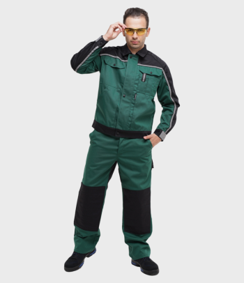 Куртка  КУРАТОР зелёно-черная Самара