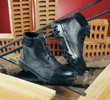 Ботинки кожаные комбинированные утепленные Чита
