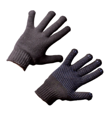 Перчатки трикотажные утепленные двойные с ПВХ Ульяновск