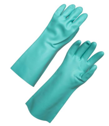 Перчатки химически стойкие нитриловые модель 461 Ижевск
