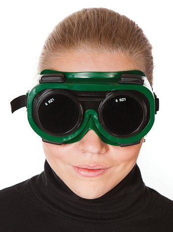 Очки защитные закрытые ЗН62 GENERAL (10) с непрямой вентиляцией, зеленые, 26264 Магнитогорск