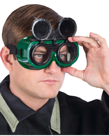 Очки защитные закрытые ЗНД2 ADMIRAL (6) с непрямой вентиляцией, зеленые, 23232 Ижевск
