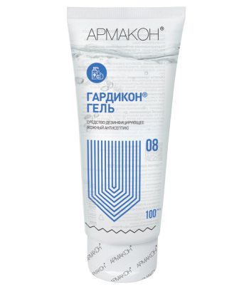 Средство дезинфицирующее ГАРДИКОН® ГЕЛЬ АРМАКОН (кожный антисептик), туба 100 мл. Москва