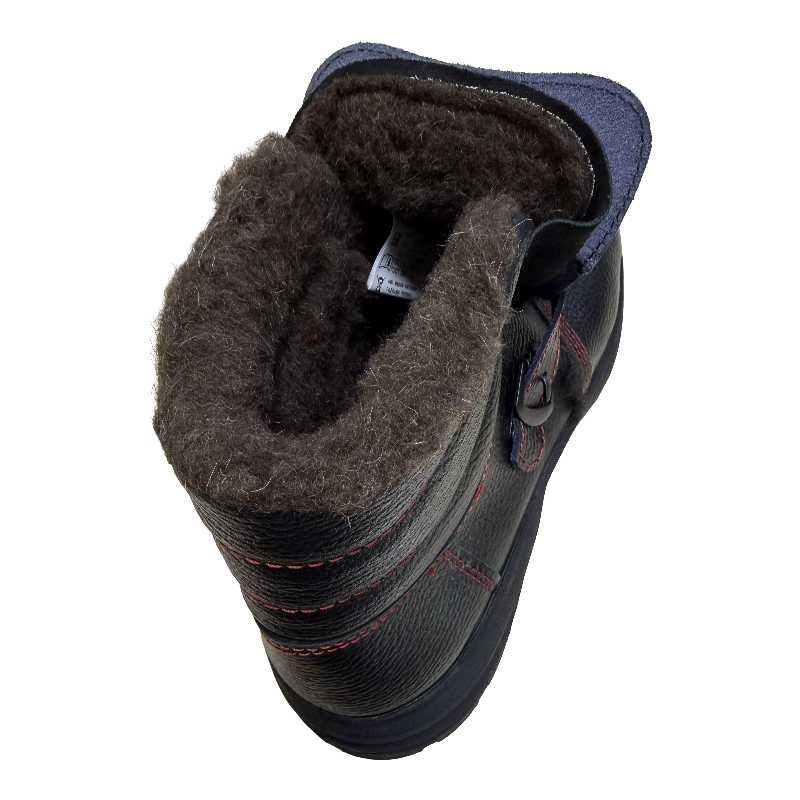 Ботинки сварщика с быстросъёмной застежкой, композитный подносок, утеплитель шерстяной мех