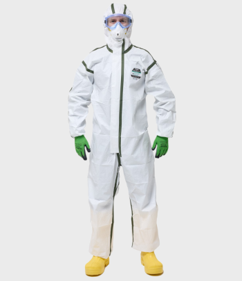 Комбинезон для защиты от биологических угроз и тяжелых аэрозолей легких химикатов MicroMAX TS Томск