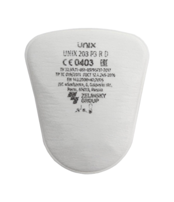 Фильтр противоаэрозольный UNIX 203 P3R D, 102-022-0001 Орёл