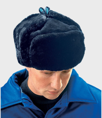 Шапка из искусственного меха Орёл