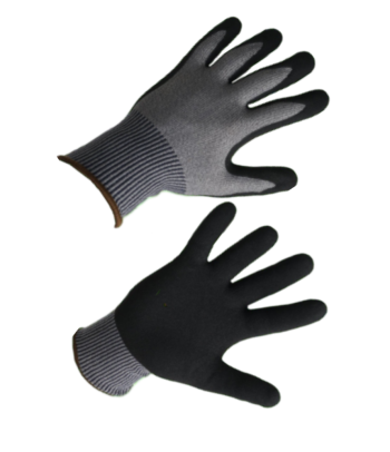 Перчатки ХОРНЕТ-АДАМАС с нитриловым покрытием песочной текстуры, уровень защиты D Самара