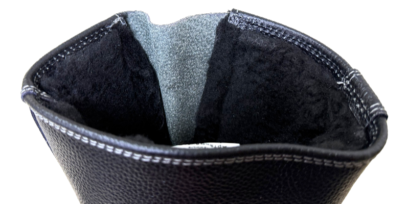 Сапоги кожаные ТЯГАЧ® утепленные, с металлическим подноском