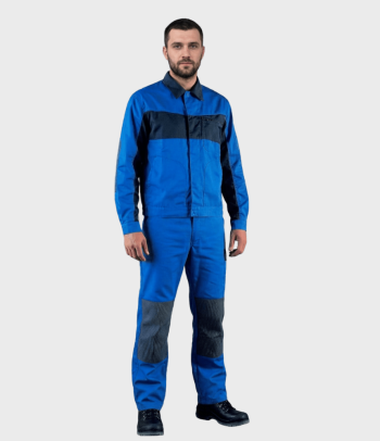 Костюм мужской РИТМ® с накладками из ткани с точечным ПВХ- покрытием Миасс