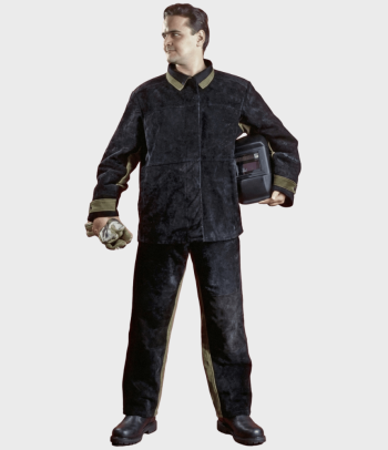 Костюм для сварщика ПАНЦИРЬ®, брезентовый со спилком Чита