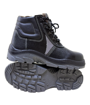 Ботинки кожаные ТЯГАЧ® с композитным подноском (200Дж), утепленные шерстяным мехом Москва