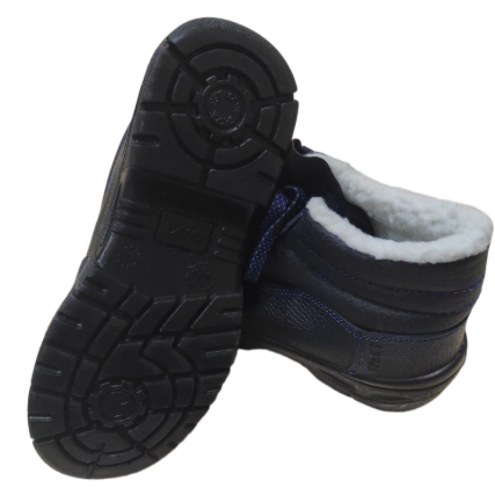 Ботинки кожаные МЕТАЛЛАН® утепленные