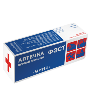 Аптечка первой помощи "МИНИ" для индивидуального пользования (футляр-коробка из пластика) Орёл