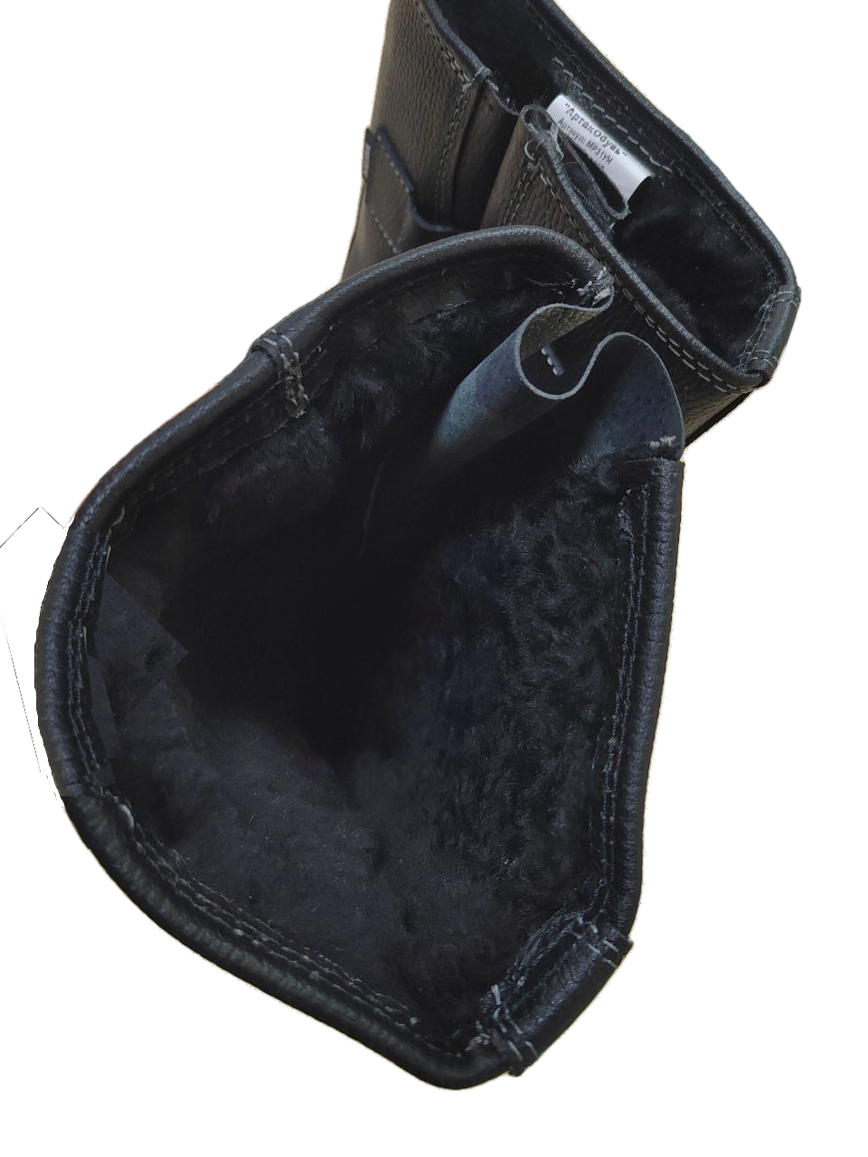 Сапоги кожаные ТРАЛ® с композитным подноском (200Дж), утепленные натуральным мехом