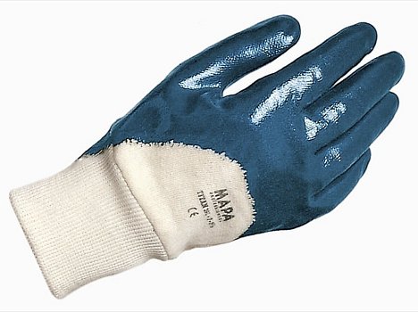 Перчатки х/б ТИТАН® с нитриловым покрытием ладони, трикотажный манжет Владивосток