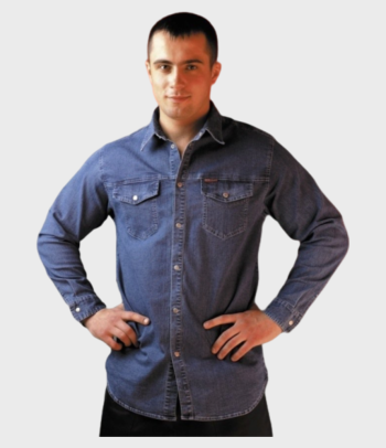 Рубашка джинсовая Липецк